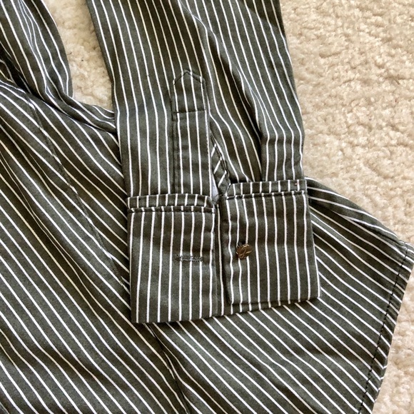 NY&Co Striped Button Down Top - Picture 5 of 5